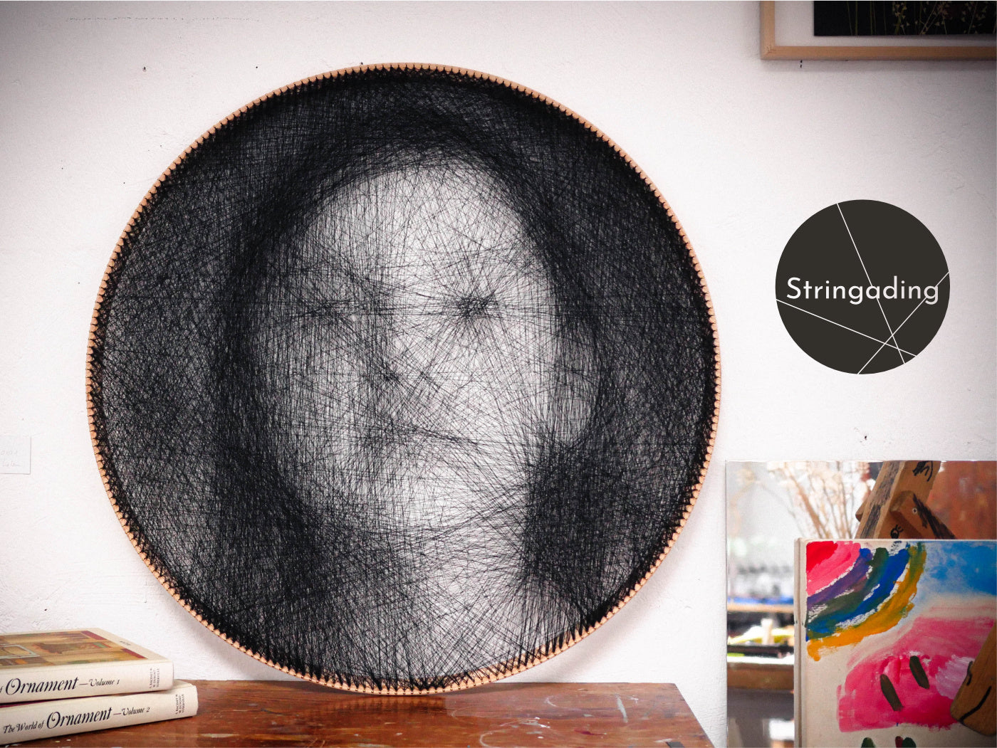 Stringading Ring Materialien bei Stringading, der String Art zum Bestellen